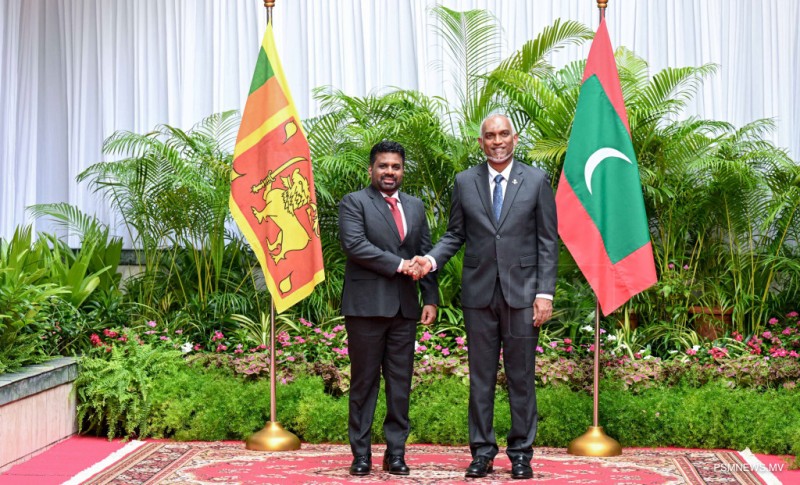 ފުރަމާނަ ދަތުރުފުޅެއްގައި ރައީސުލްޖުމްހޫރިއްޔާ ލަންކާއަށް ވަޑައިގަންނަވަނީ