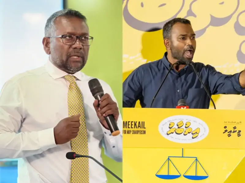 އެމްޑީޕީ ގެ ޗެއާޕާސަން އިންތިހާބު ފަސްކުރަން ފައްޔާޒް އަދި މީކާއީލް ވެސް ދެކޮޅު