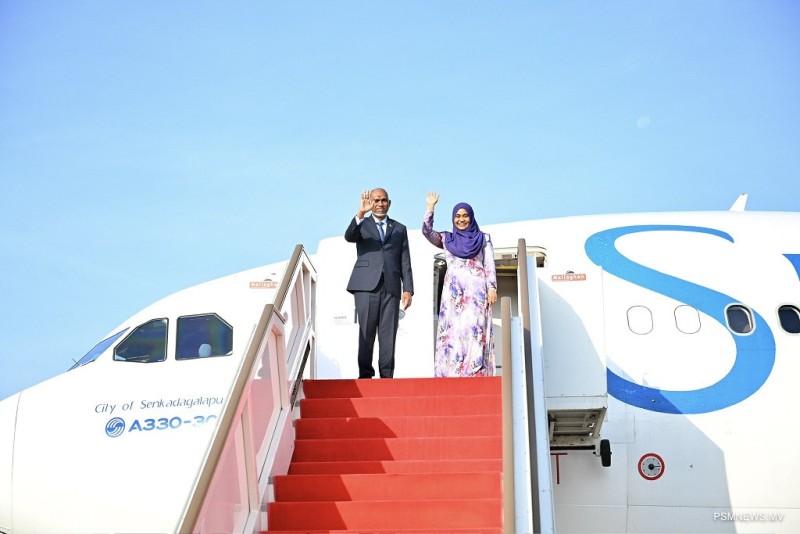 ރައީސުލްޖުމްހޫރިއްޔާ ސްރީލަންކާއަށް ކުރެއްވި ފުރަމާނަ ދަތުރުފުޅު ނިންމަވާލައްވައިފި