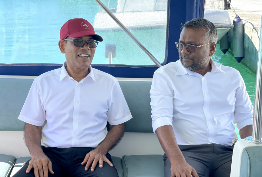 ރަށްތައް ދަނީ އާދަޔާ ޚިލާފު ބާރު މިނެއްގައި ފަޅުވަމުން، އެއީ ތަނަވަސްކަން ލިބޭނެ ގޮތެއް ނޫން: ނަޝީދު