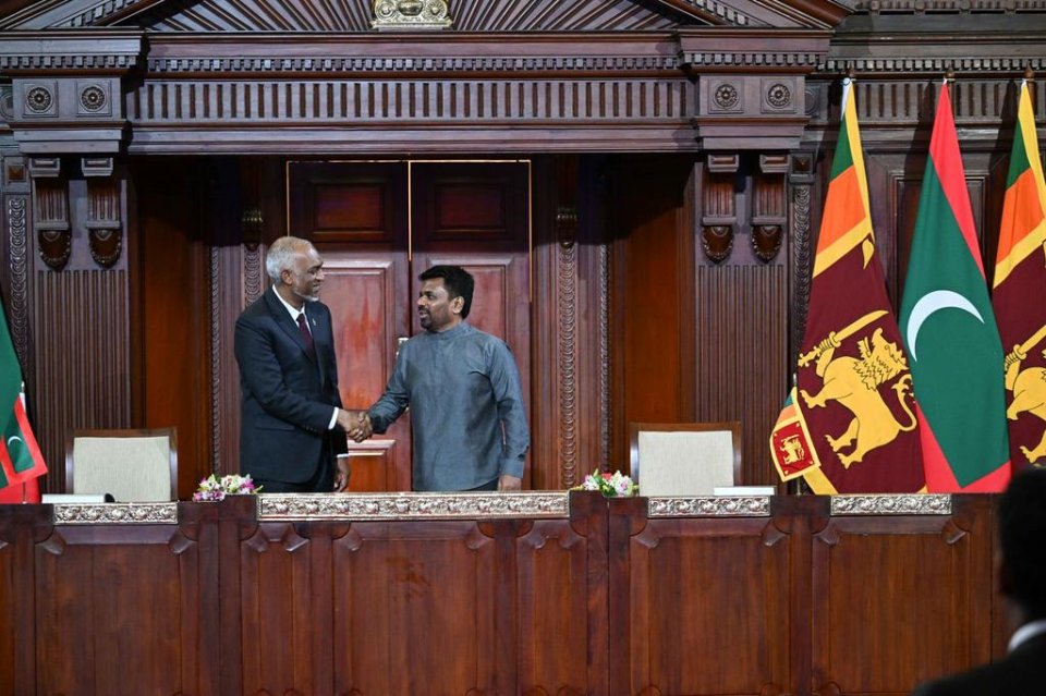 ލަންކާއިން އަދާކުރެއްވި މެހެމާންދާރީއަށް ރައީސްގެ ޝުކުރު
