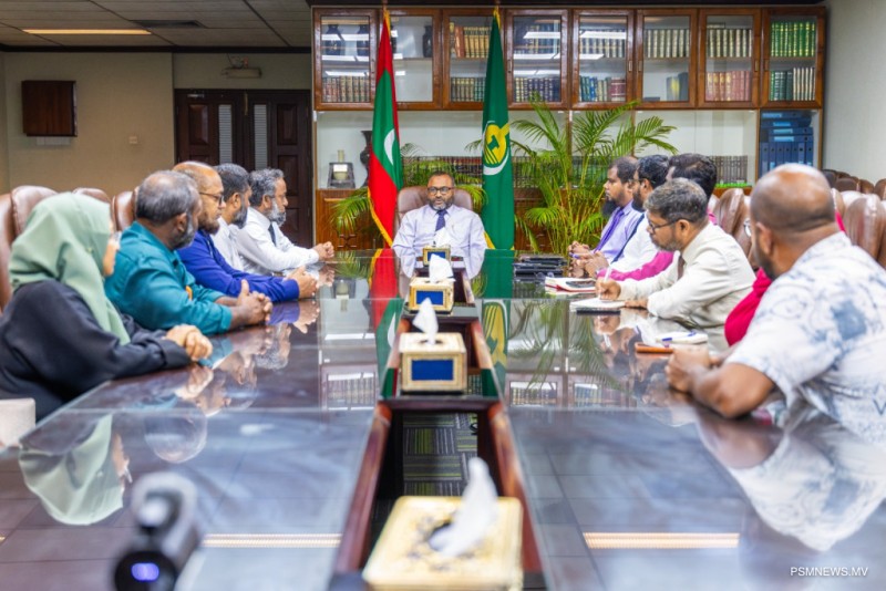 ޙައްޖު މިޝަންއާ ވަޒީރު ޑރ.ޝަހީމް ބައްދަލުކުރައްވައިފި