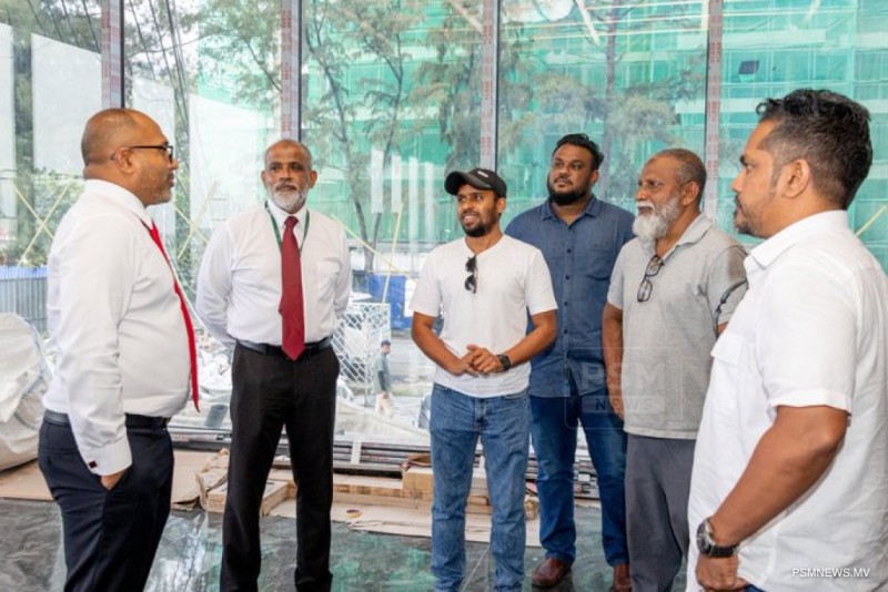 މީޑިއާ ވިލެޖު ޤާއިމުކުރުމުގެ މަސައްކަތް ވަޒީރު އިޙްސާން ބައްލަވައިލައްވައިފި