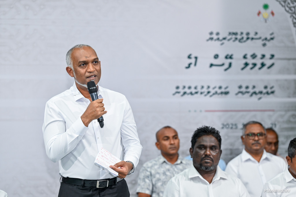 ރައްޔިތުންނާއެކު ރައީސް ބާއްވަވާ ބައްދަލުވުންތައް އަލުން ފަށަނީ