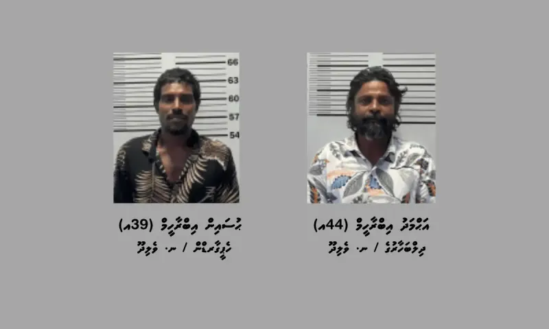 ޑައިމޯފިން ޓްރެފިކްކުރުމުގެ ކުށް ސާބިތުވެ، ދެމީހަކު ޖަލަށްލުމަށް ހުކުމްކޮށްފި