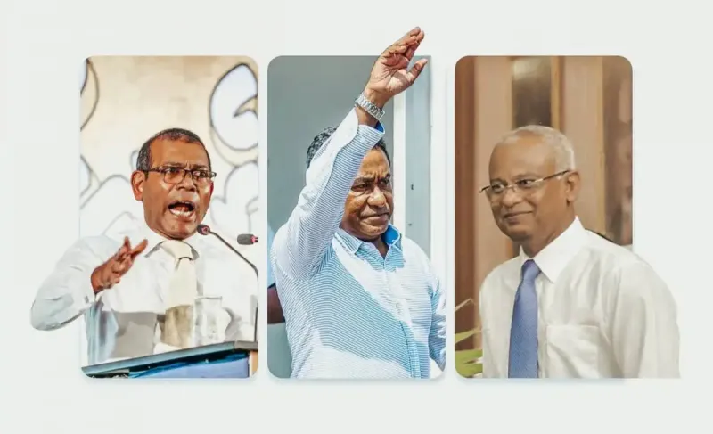 ރައީސް ނަޝީދާއި ރައީސް ޞޯލިޙް އަދި ރައީސް ޔާމީން ހުކުރު ދުވަހު ބައްދަލު ކުރައްވަނީ
