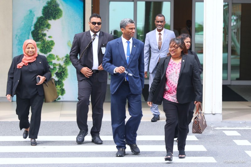 ސީޝެލްސްގެ ޚާރިޖީ ވަޒީރު ރަސްމީ ދަތުރުފުޅެއްގައި ރާއްޖެއަށް