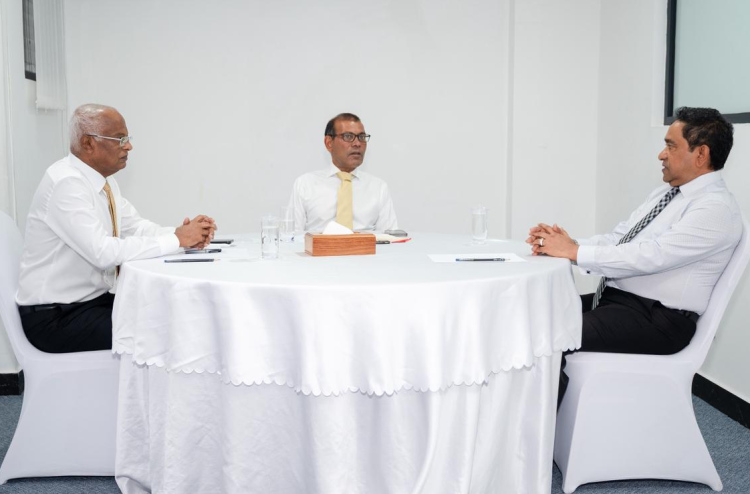 ސަރުކާރުން ޑިމާންޑްތަކަށް ތަބާވަންދެން ދުލެއް ނުކުރާނަން: ތިން ރައީސުން