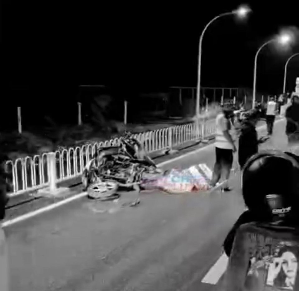 ހައިވޭ އެކްސިޑެންޓުގައި މަރުވީ އިންޑިއާ މީހެއް