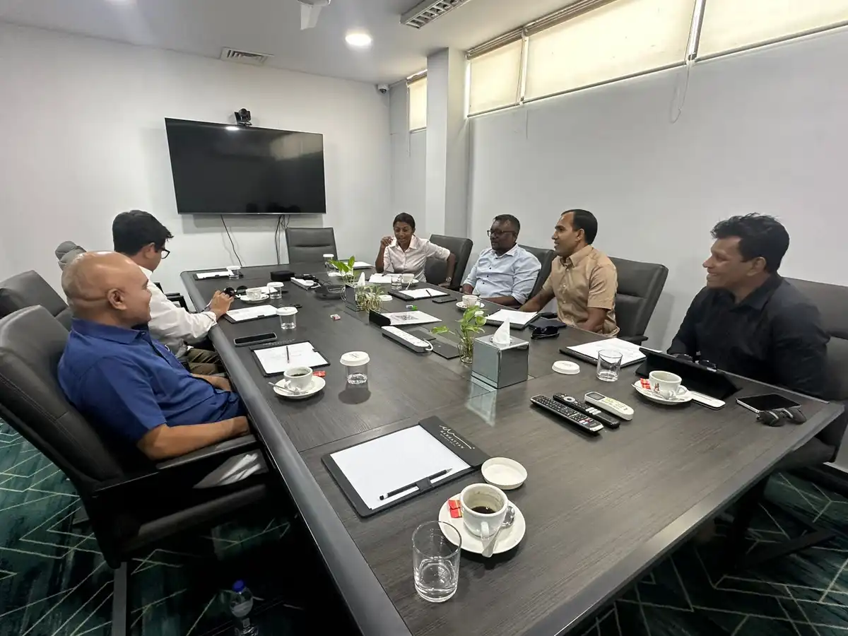 ތިން ރައީސުންގެ ކޮމެޓީ އިން ހޯމަ ދުވަހު ކުރިއަށް ގެންދިޔަ ބައްދަލުވުމުގެ ތެރެއިން.