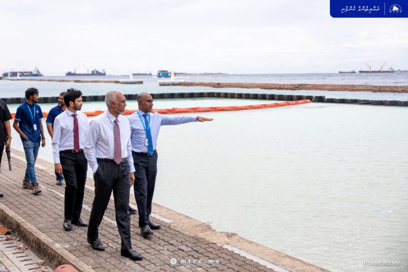 ބޮޑުތަކުރުފާނުމަގު މަސައްކަތް ކުރިއަށްދާ ގޮތް ރައީސް ބައްލަވާލައްވައިފި