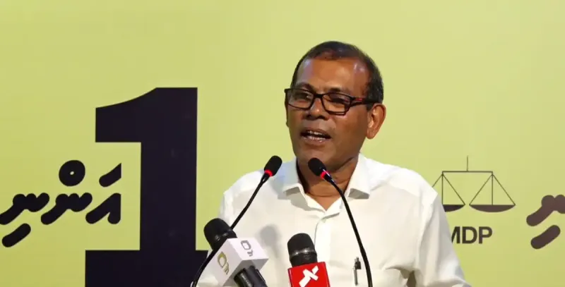 އަޅުގަނޑުގެ މަސްއޫލިއްޔަތު ވަރަށް ސާފު، އެއީ މި ވެރިކަން ބަދަލުކުރުން: ރައީސް ނަޝިދު