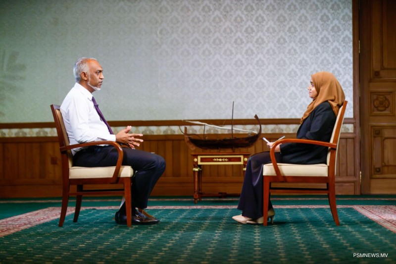 ޕީއެސްއެމްގެ "ނޭޝަން ޗެޓް: ރައީސުލްޖުމްހޫރިއްޔާއާއެކު" މިރޭ ފަށަނީ