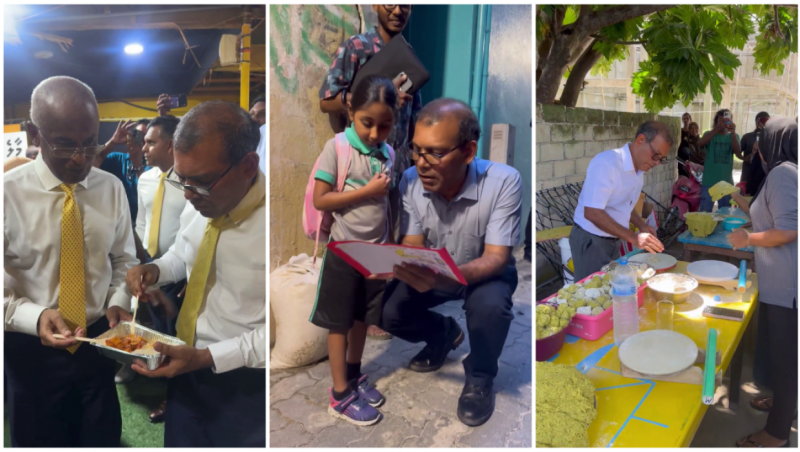 ނަޝީދު މި ކުރައްވަނީ ކޮން ކަމެއް؟ މިއަދު ހުންނެވީ ރޮށި ދަމަން