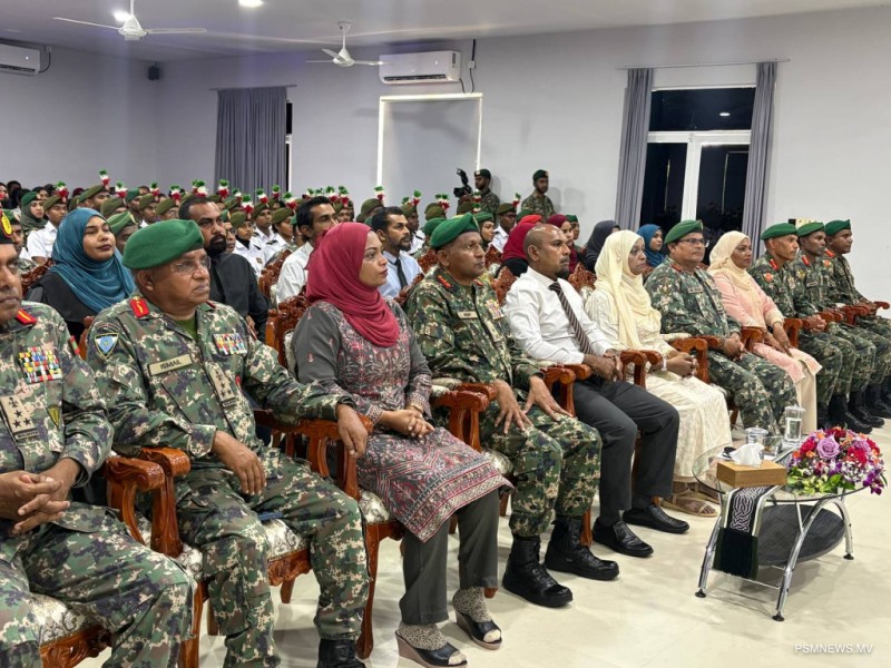 "ވަޠަނީ ޚިދުމަތުގެ ދަރިވަރުންވާނީ ޒިންމާދާރު ޚިދުމަތެއްދޭ ޒުވާނުންނަށް"