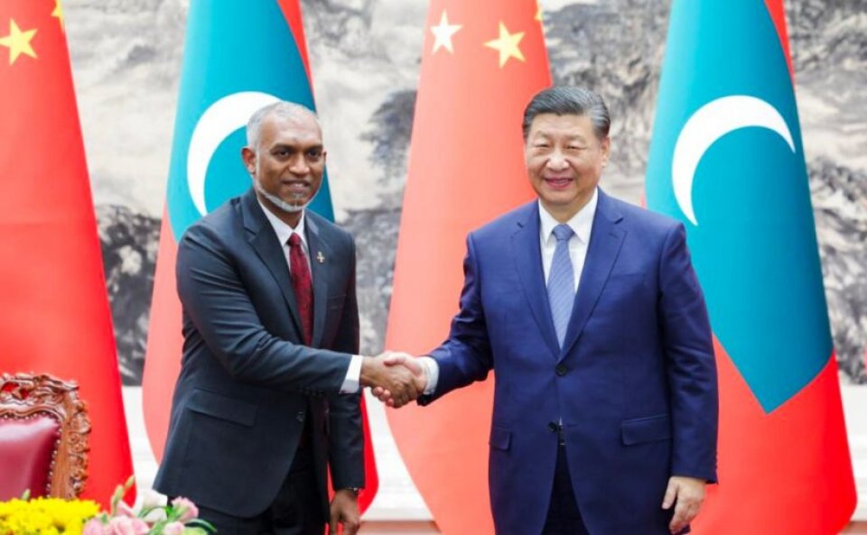ޗައިނާގައި ހިނގި މައިނެއް ގޮވުމުގެ ހާދިސާއާ ގުޅިގެން ރައީސްގެ ތައުޒިޔާ