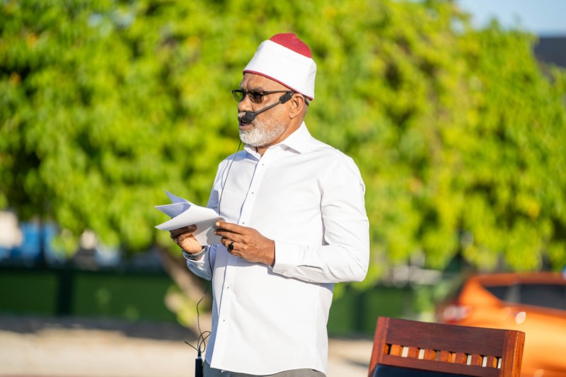 ބޮޑު އީދަށް އަބްދުއްރަހީމް ވިލިނގިއްޔަށް، ހަރަކާތްތައް ފެއްޓެވީ އިމާމުވެވަޑައިގެން ކުރެއްވި ޢީދު ނަމާދުން