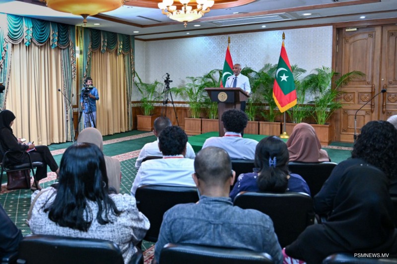 މަޢުލޫމާތު ހާމަކުރުމަކީ އިތުބާރު ދަމަހައްޓައި ހިންގުން ހަރުދަނާކުރުމަށް ލާޒިމު ކަމެއް: ރައީސް