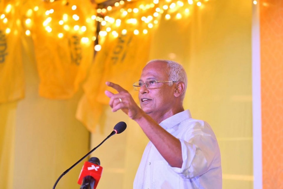 އެއްވެސް ޕާޓީއަކަށް އެކަނި ނިކުމެ ރިޔާސީ އިންތިހާބެއް ކާމިޔާބެއް ނުކުރެވޭ: ސޯލިހް