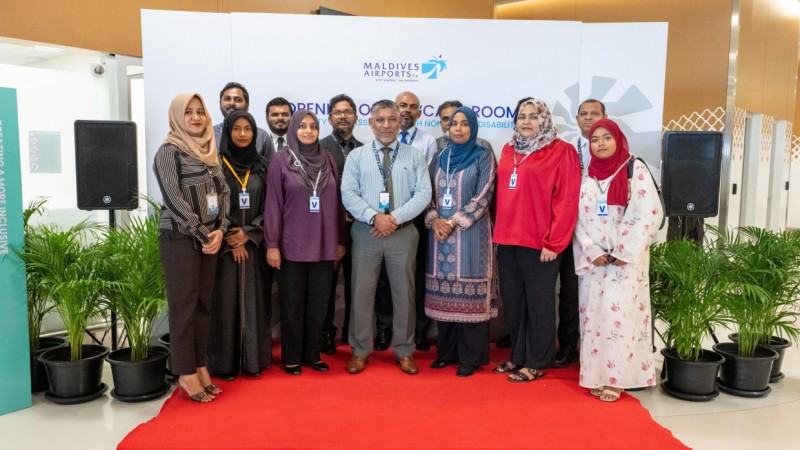 ޚާއްސަ އެހީއަށް ބޭނުންވާ މީހުންނަށް ވެލާނާ އެއާޕޯޓުގައި ''ކާމް ރޫމް''އެއް ހުޅުވައިފި