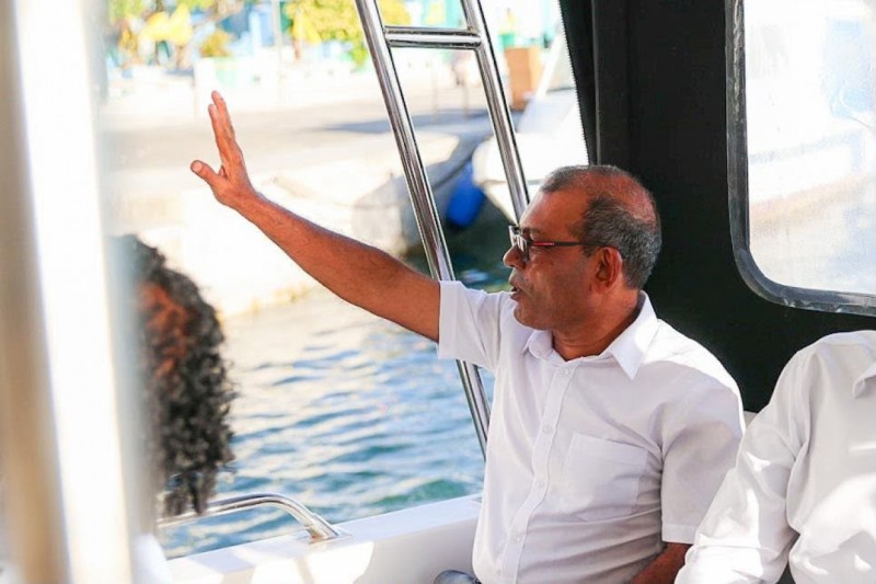 ރައީސް މުއިއްޒުގެ ތާއީދު 5 ޕަސެންޓަށް ދަށްކޮށްލާނަން، ދެން ގެއަށް ވަޑައިގަންނަވާ: ނަޝީދު