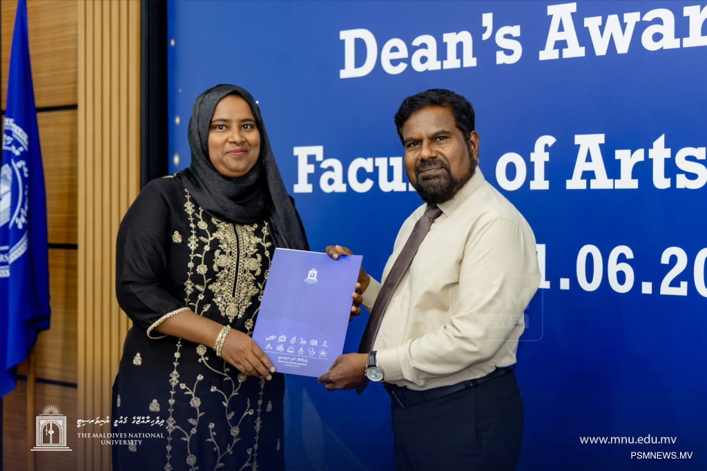 އެމްއެންޔޫ ޑީންސް އެވޯޑް ޕީއެސްއެމްގެ ޝާޒިޔާ، ޝިފްނާ އަދި އަޒްމާއަށް