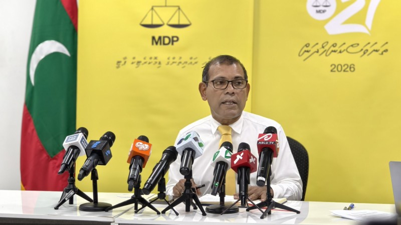 މުޒާހަރާތަކަށް ސެކިއުރިޓީ ނުދިނުން: ނަޝީދު ވިދާޅުވީ ހަމަލައެއްގެ ބިރު އޮތަސް ވަޑައިގަންނަވާނެ ކަމަށް