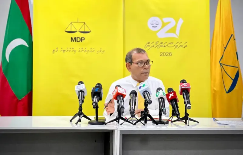 މި ގައުމަށް ޑޮލަރު ހޯދުމުގެ ގާބިލުކަމެއް ވެސް، މައްސަލަ ހައްލުކުރުމުގެ ގާބިލުކަމެއް ވެސް މި ސަރުކާރަކު ނެތް: ރައީސް ނަޝީދު