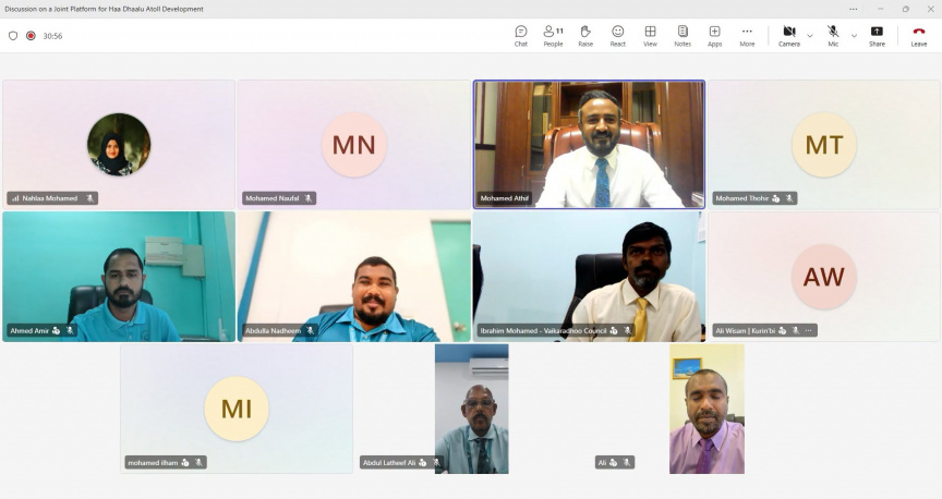 ހދ. އަތޮޅުގެ ތަރައްގީއަށް، ކައުންސިލްތަކުން ބޯޑެއް ހެދުން އެލްޖީއޭއިން ހުއްޓުވައިފި