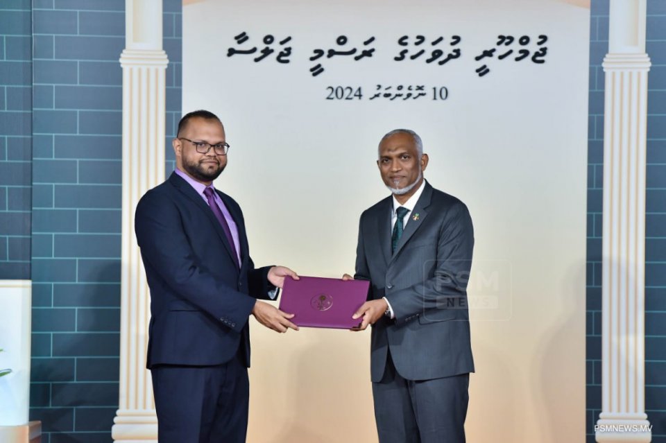މަތީ ދަރަޖަ ހޯދާ ފަރާތްތަކުގެ އިނާމަށް ނަން ހުށަހެޅުމުގެ ފުރުސަތު ހުޅުވާލަނީ