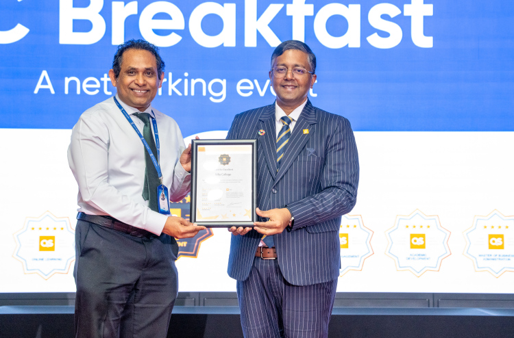 ވިލާ ކޮލެޖް "ކިއުއެސް ސްޓާސް ރޭޓިން"ގެ އެންމެ މައްޗަށް؛ މިހާރު 5 ތަރީގެ ކޮލެޖެއް