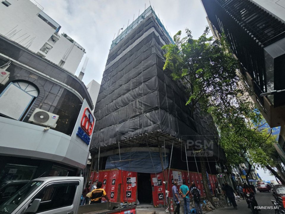 ކްރިއޭޓަރ ހަބުގެ މައި އިމާރާތުގެ ފިނިޝިންގ މަސައްކަތް ފަށައިފި
