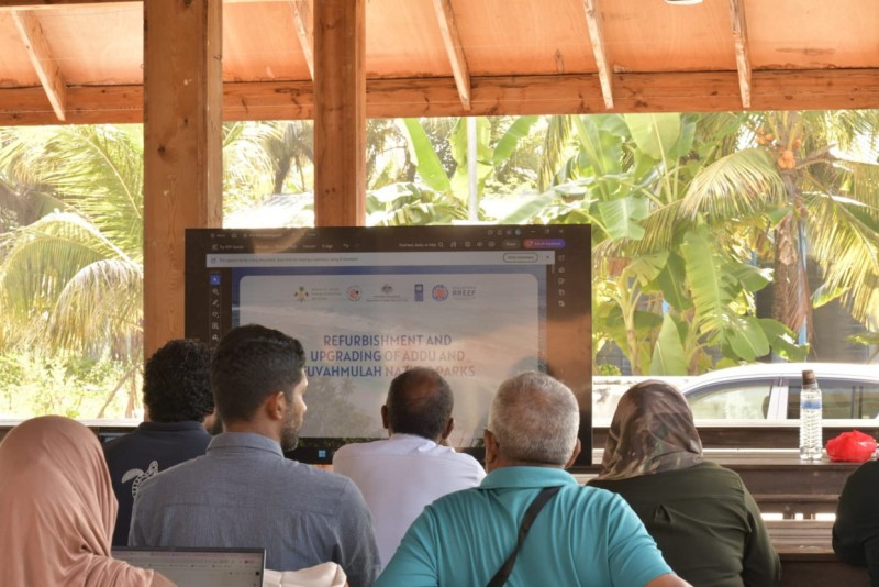 އައްޑުއާއި ފުވައްމުލަކު ނޭޗާ ޕާކުތައް އިތުރަށް ތަރައްގީކުރަނީ