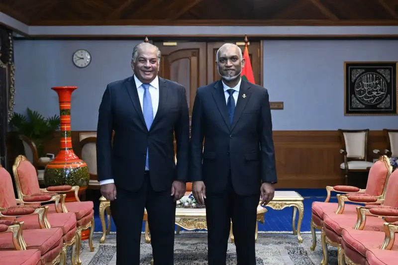 މިސްރުން ދިވެހިރާއްޖެއަށް ކަނޑައަޅުއްވާފައި ހުންނަވާ ސަފީރު، ރައީސުލްޖުމްހޫރިއްޔާގެ އަރިހަށް ވަދާޢީ ޒިޔާރަތް ކުރައްވައިފި