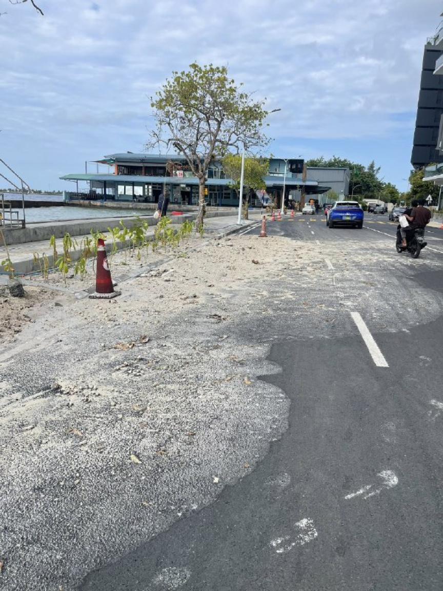 މާލޭގެ ބައެއް ހިސާބުތަކަށް އުދަ އަރައިފި؛ އެމްއެންޑީއެފުން ފެން ހިންދަނީ