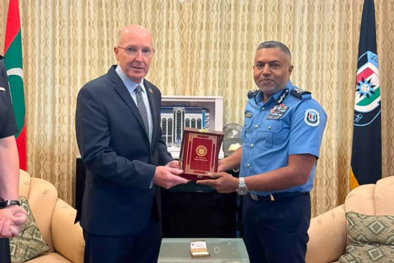ފުލުހުންގެ ތަމްރީނު ފުރުސަތުތައް ފަހިކުރުމާ ގުޅޭގޮތުން އޮސްޓްރެލިއާއާއެކު މަޝްވަރާކޮށްފި