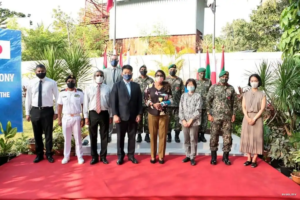 ޖަޕާން ސަރުކާރާއި ޔުނައިޓެޑް ނޭޝަންސް އޮފީސް އޮން ޑްރަގްސް އެންޑް ކްރައިމް (ޔޫ.އެން.އޯ.ޑީ.ސީ) އާ ދެމެދު "އެކްސްޗޭންޖް އޮފް ނޯޓްސް" ގައި ސޮއިކުރުމުގެ ރަސްމިއްޔާތުގެ ތެރެއިން