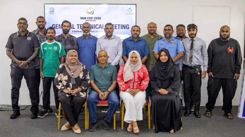 ވީއޭއެމް ކަޕުގެ ފިރިހެން ޑިވިޝަނުގައި މިފަހަރު 8 ޓީމު