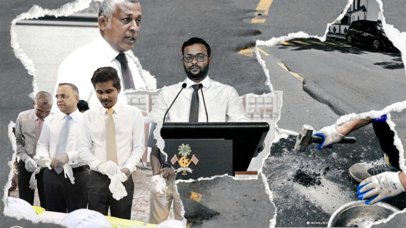 އިއްޔެ ހެދީ, މިއަދު ކޮންނަނީ: ރާއްޖެ ކުރިއަރާނެ މަގެއް ނުފެންނަ ސަބަބު އަމީނީ މަގުން!
