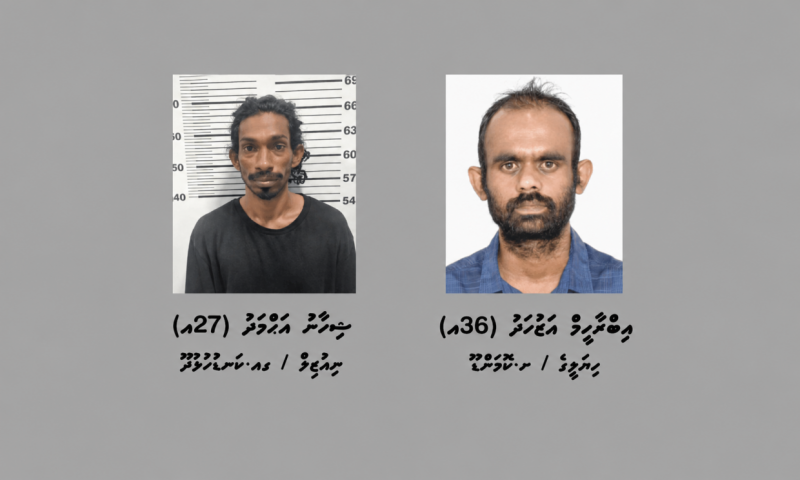 ޓެރަރިޒަމާއި ހަރުކަށި ފިކުރާ ގުޅުންހުރި މައްސަލައެއްގެ ތަހުގީގަކަށް ދެ މީހުން ހޯދަނީ