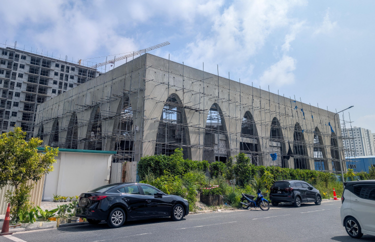 އެސްޖޭ މިސްކިތުގެ ޑިޒައިން ބަދަލުކޮށްފި، މިއަހަރު ނިމޭނެ: ޝަހީމް