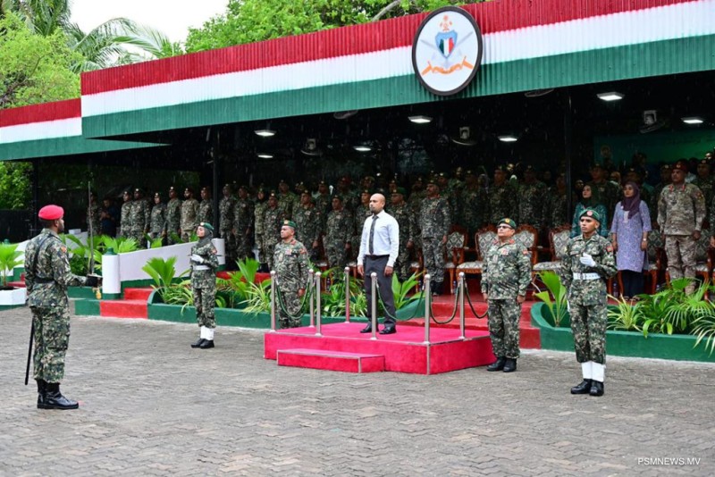 ސިފައިންގެ 73ވަނަ އަސާސީ ތަމްރީނު ކޯހުގެ ދަސްވެނިވުން ބާއްވައިފި