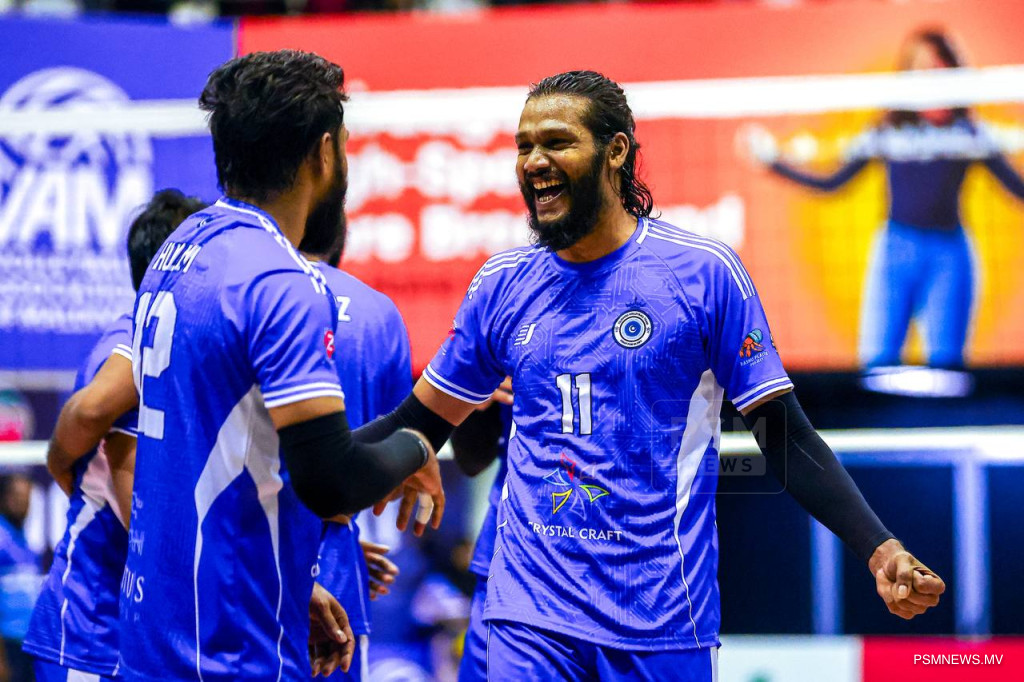 3 ސެޓުން ގޮއިދޫ ބަލިކޮށް ފެލިދޫ ވޮލީގެ ރަސްކަމަށް