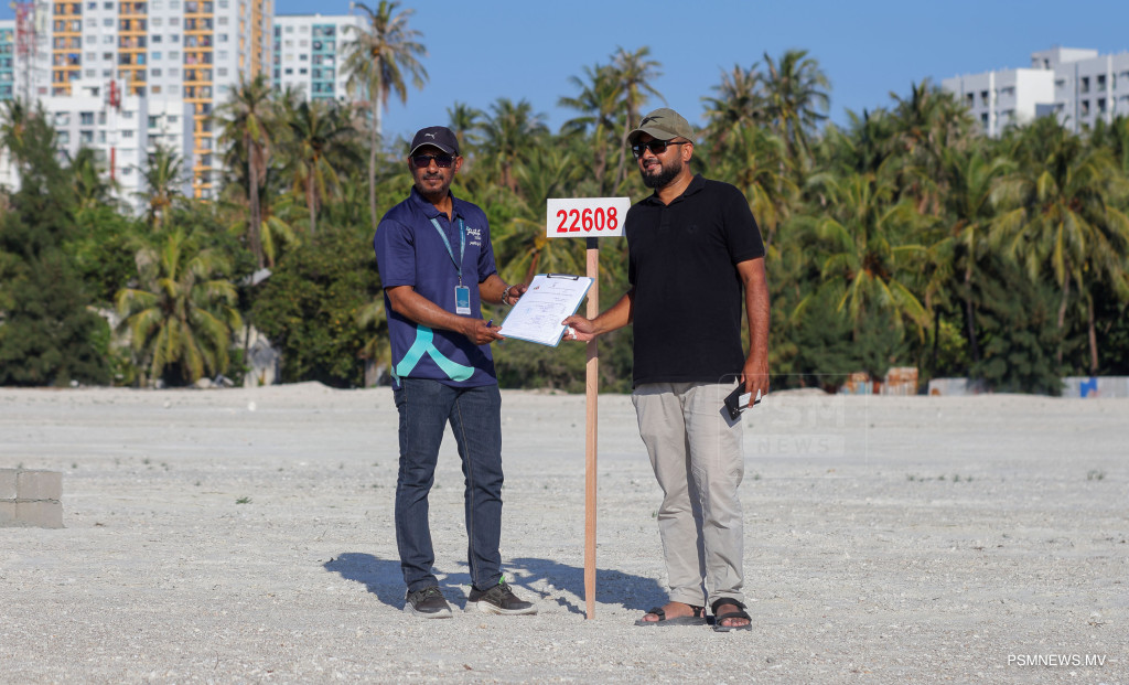 ހުޅުމާލެ ހިއްކި ސަރަޙައްދުން 500 ގޯތި ހަވާލުކޮށްފި