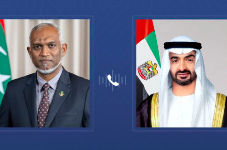 ދެ ގައުމުގެ ގުޅުން ހަރުދަނާ ކުރުމާ ގުޅޭ ގޮތުން ރައީސް މުއިއްޒާއި ޔޫއޭއީގެ ރައީސް މަޝްވަރާ ކުރައްވައިފި