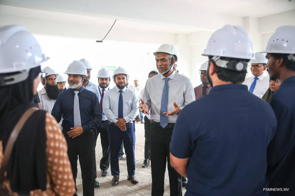 ޢަރަބިއްޔާ ސްކޫލްގެ މަސައްކަތް ޑިސެންބަރު މަހު ނިމޭނެ: ތަޢުލީމީ ވަޒީރު