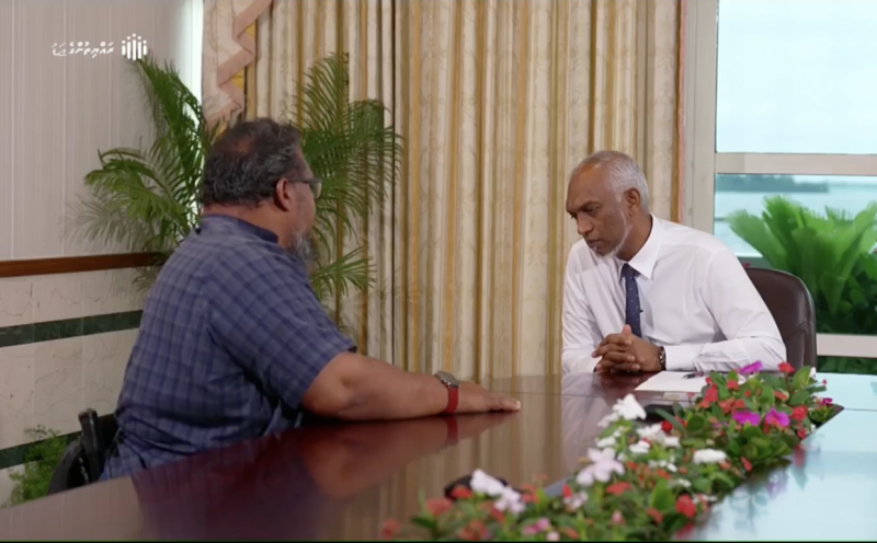 ފުރޮޅުލީ ގޮނޑީގައި މިސްކިތަށް ނުވެއްދިކަމުގެ ޝަކުވާ ވީޑިއޯއާ ވެސް އެކީ ރައީސާ ހަމައަށް