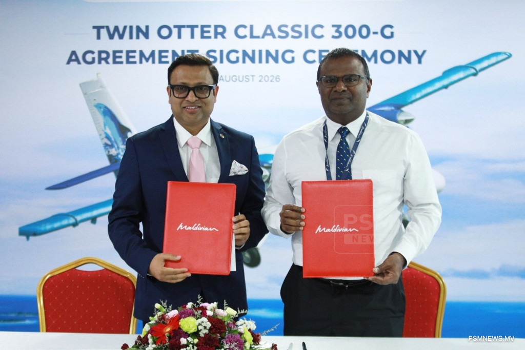 މޯލްޑިވިއަންއަކީ ޓްވިން އޮޓަރގެ އެންމެ ފަހުގެ ބޯޓު ގެންނަ ފުރަތަމަ ދިވެހި ކުންފުނި