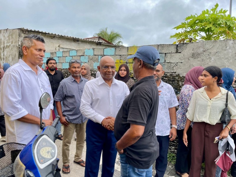 އެމްޑީޕީގެ ރިޔާސީ ޕްރައިމަރީގެ ކެމްޕެއިން ފަށަން ޝާހިދު އައްޑުއަށް