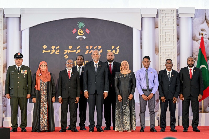 ހިތްވަރު ދިނުމުގެ ގައުމީ އިނާމު 7 ބޭފުޅަކަށާއި ކުންފުންޏަކަށް ދެއްވައިފި‏
